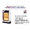 FM FINSTOCK ESTUFA ELECTRICA H-20 HALOGENA GIRATORIA 1200W