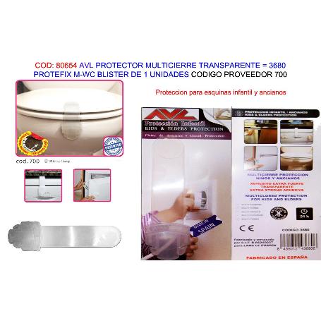 AVL FINSTOCK PROTEFIX MULTICIERRE TRANSP M-WC BL 1UND 3680 (700)