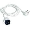 TALOX ALARGADOR PROLONGACION CABLE BLANCO 2 M.  3X1.5  DG-YDB02