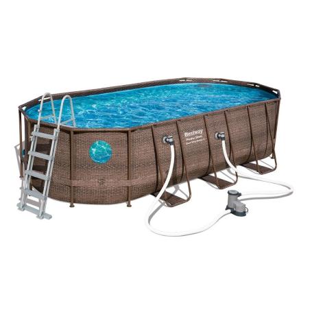 PISCINAS OVALADA POWER STEEL 549X274X122 13430 L 56710