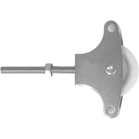 AVL POLEA TENDEDERO 1 ZINC 60MM ROLDANA PLASTICO+TORNILLO HR03N