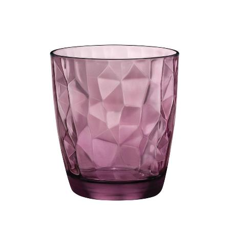 VASOS DIAMOND ACQUA PURPLE 30CL CAJA 6