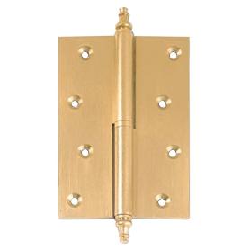 BISAGRA 155 LATON MATE 90-60 DERECHA CON REMATE DESMONTABLE.