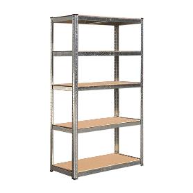 MODULO ESTANTERIA MONTAJE RÁPIDO SIN TORNILLOS 90X40X180 CM. (5 BATEAS)