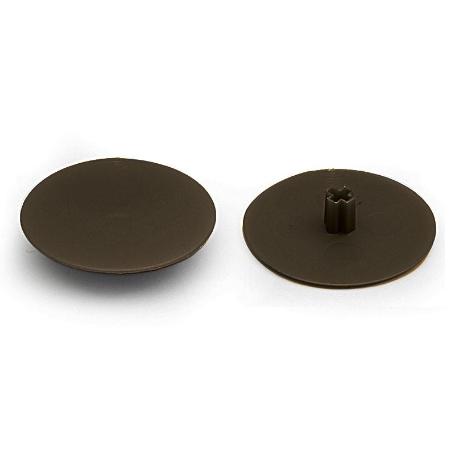 TAPA EMBELLECEDORA ALLEN 6 Ø40MM PIVOTE DE 8MM ACABADO MARRÓN