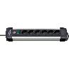 BRENNENSTUHL-1391000016-BASE M&#XFA;LTIPLE PREMIUM-ALU-LINE (6 TOMAS)