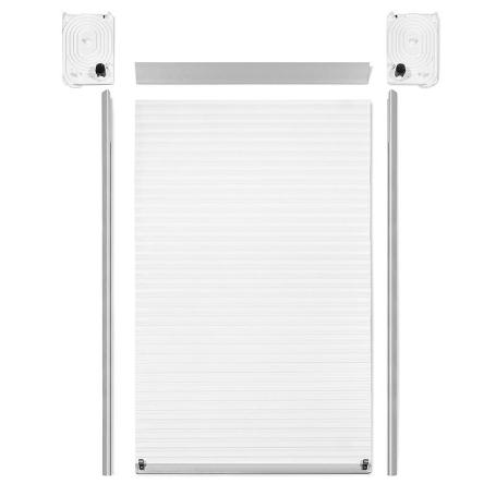 PERSIANA ENROLLABLE DE ALUMINIO H1500 PLATA SP16/SP19 - PARA MÓDULOS DE 600 Y 900 MM M. BOXMILANO M900 ESPESOR SP16