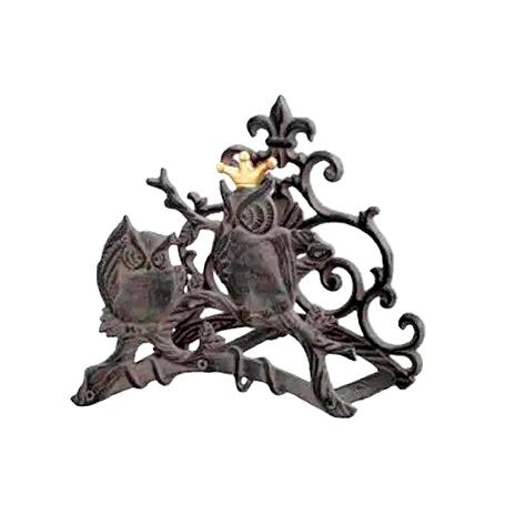 PORTAMANGUERAS FUNDICION BUHOS 31X25X37 CM