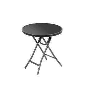 MESA PLEGABLE 85 CM ANTRACITA/GRIS