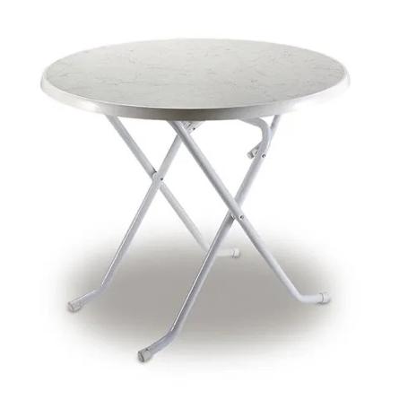 MESA PLEGABLE 85 CM BLANCA