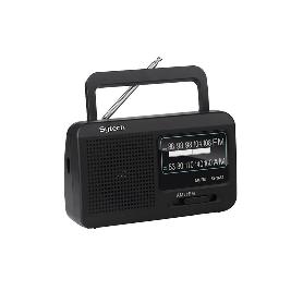 RADIO PORTATIL AM/FM PILAS/RED NEGRO