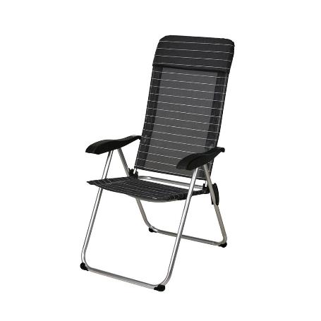 SILLON PLEGABLE POSICIONES 69X58X111 CM GRIS