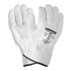 GUANTES PIEL FLOR  10 C/COLGADOR (PAR)