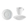 TAZAS MUG PORCELANA + PLATO 90 ML CAJA 6