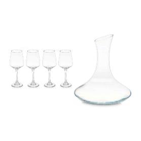 DECANTADOR 1,8 L + 4 COPAS 420 ML SET