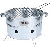BARBACOA CUBO ZINC PATAS 34 CM