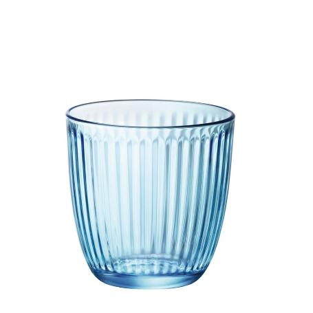 VASOS LINE ACQUA AZUL 29 CL BANDEJA 6