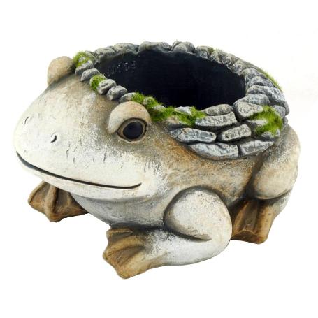 MACETERO RANA MEDIANO 18,4X16,3X10,8 CM