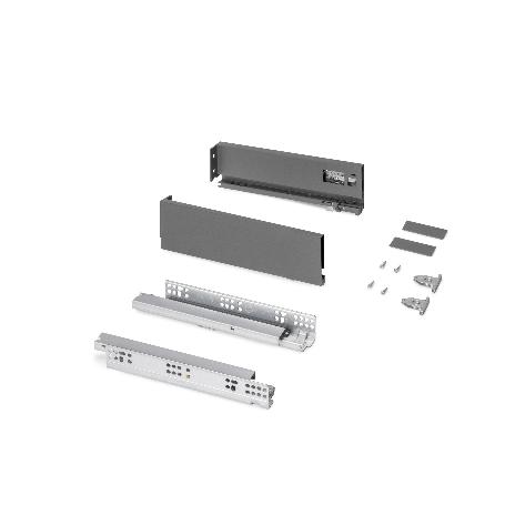 EMUCA CAJÓN EXTERIOR PROTONE 30KG CON GUÍAS DE EXTRACCIÓN TOTAL Y CIERRE SUAVE, ALTURA 93MM, PROFUNDIDAD 300MM, ACE