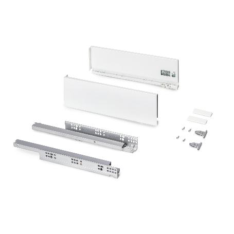 EMUCA CAJÓN EXTERIOR PROTONE 30KG CON GUÍAS DE EXTRACCIÓN TOTAL Y CIERRE SUAVE, ALTURA 131MM, PROFUNDIDAD 400MM, AC