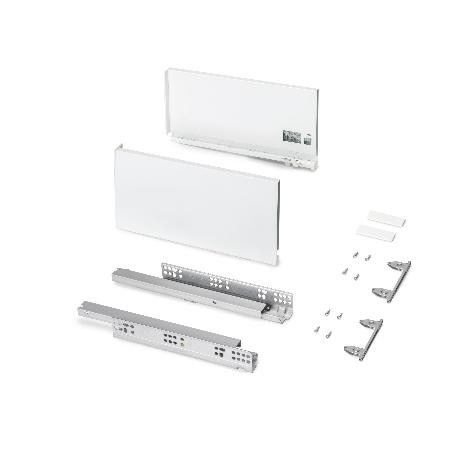 EMUCA CAJÓN EXTERIOR PROTONE 30KG CON GUÍAS DE EXTRACCIÓN TOTAL Y CIERRE SUAVE, ALTURA 178MM, PROFUNDIDAD 350MM, AC