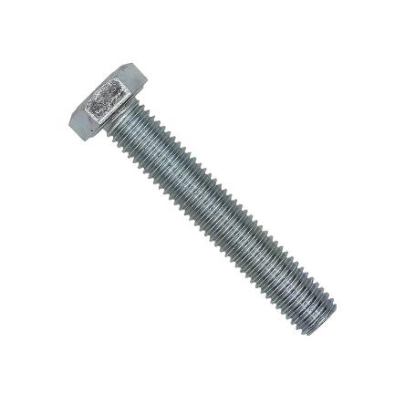TORNILLO HEXAGONAL 10X20 DIN-933 8.8 ZINC. ACERO BLANCO C-200