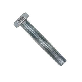 TORNILLO HEXAGONAL 12X70 DIN-933 8.8 ZINC. ACERO BLANCO C-50