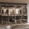 EMUCA BASTIDOR CON GUÍAS DE CIERRE SUAVE Y EXTRACCIÓN TOTAL PARA ACCESORIOS DE ARMARIO QUARTZ, 1012-1038MM, ALUMINI