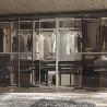 EMUCA BASTIDOR CON GUÍAS DE CIERRE SUAVE Y EXTRACCIÓN TOTAL PARA ACCESORIOS DE ARMARIO QUARTZ, 1012-1038MM, ALUMINI