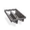 EMUCA KIT DE CAJÓN ZAPATERO EXTRAÍBLE PARA ARMARIOS QUARTZ, REGULABLE, MÓDULO 800MM, ACERO, ALUMINIO Y PLÁSTICO, TI