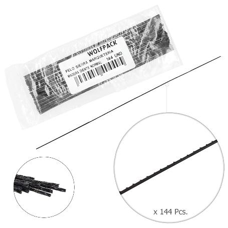 PELO SIERRA MARQUETERIA MADERA  4-13 (ESTUCHE 144 PZAS.)