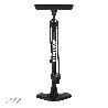 BOMBA AIRE CON MANOMETRO 8 BARES CUERPO Y PIES ACERO, VALVULAS SCHRADER Y PRESTA CON ADAPTADORES. BOMBA BICICLETAS,