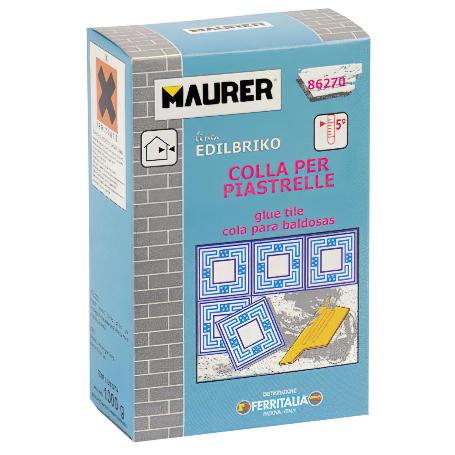 EDIL CEMENTO COLA MAURER (CAJA 1 KG.)