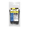BRIDA NYLON 100%. COLOR NEGRO 4,5 X 360 MM. BOLSA 100 UNIDADES. ABRAZADERA PLASTICO, ORGANIZADOR CABLES, ALTA RESIS