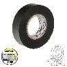 CINTA AISLANTE PROFESIONAL NEGRA ESPESOR 0.15 MM. ANCHO 19 MM. ROLLO 25 METROS CINTA ELECTRICISTA, CINTA AISLANTE C