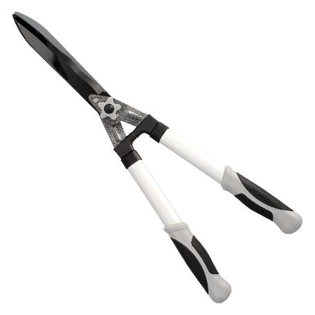 TIJERAS PODAR SETOS 2 MANOS ALUMINIO 63 CM. HOJAS ACERO ANTIADHERENTE, MANGO TPR, AJUSTE CORTE