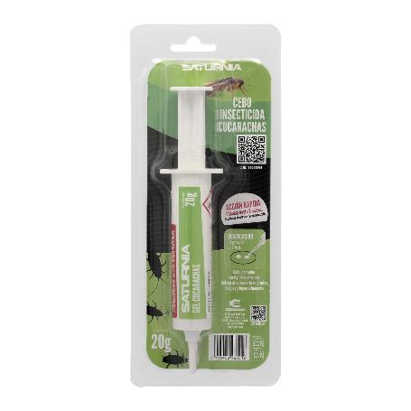 CEBO INSECTIDA GEL CUCARACHAS JERINGA  20 GRAMOS