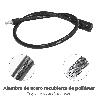 CABLE BICICLETA CON LLAVE 12 MM. X 80 CM.