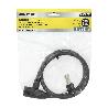 CABLE BICICLETA CON LLAVE 12 MM. X 80 CM.