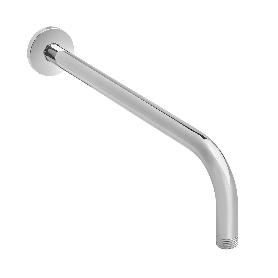 BRAZO DUCHA LATON  1/2 X 37+7 CM. ANGULO RECTO.