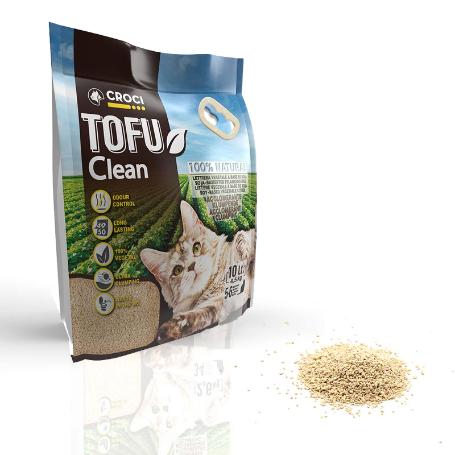 CROCI ARENA PARA GATOS TOFU CLEAN 10L-4,5KG C4025812