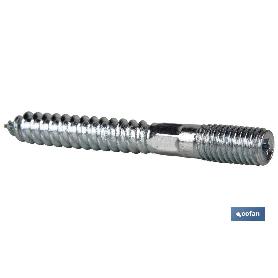 ESPARRAGO DOBLE ROSCA CINCADO HUELLA TORX M10X120   CAJA 100 UNID.