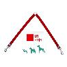 ARPPE ACOPLE DOS PERROS NYLON 35 CM X 1.5 CM BASIC RJ 4077011501