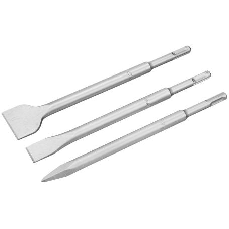 ASEIN SDS-PLUS KIT PUNTERO+CINCEL+CINCEL ANCHO 200MM 202687