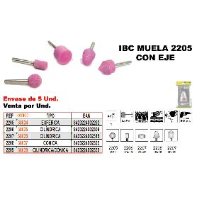 BAJA IBC 2-209 MUELA DE EJE 20X25 DIRM CILI-CON
