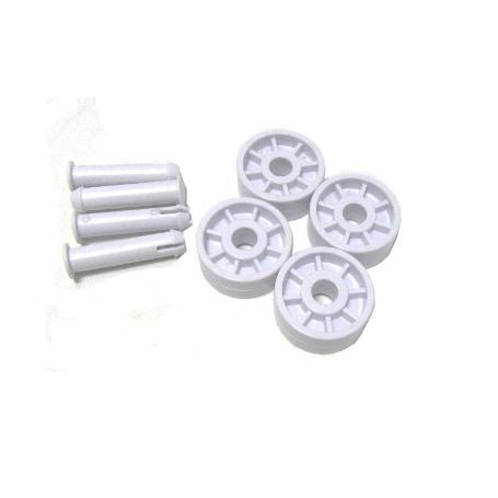 KEEPER REPUESTO 4 RUEDAS LIMPIAFONDOS PISCINA ALUMINIO 35CM 6409