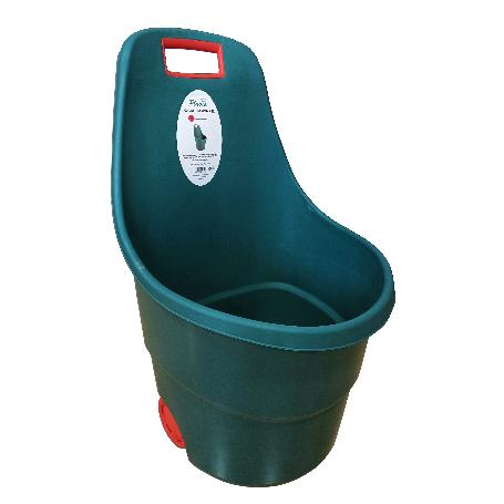 PLUVIA CARRO JARDIN VERDE CON RUEDAS 88,5X57X53 CM 48 LTS WH1360