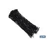 BRIDAS NYLON NEGRO 3,6 X 140 MM   CAJA 100 UNID.