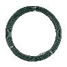 ALAMBRE FORRADO VERDE ROLLO 25M