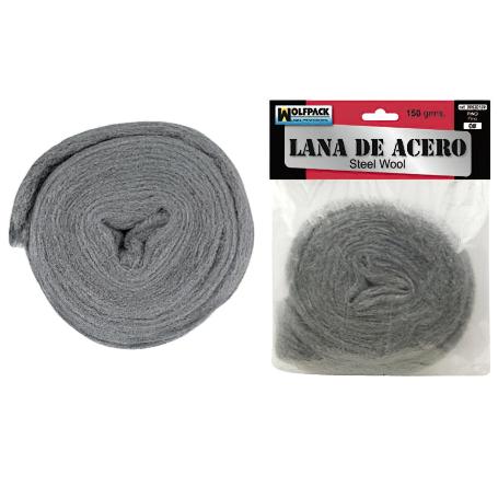 LANA DE ACERO   150 GR.      0 FINO